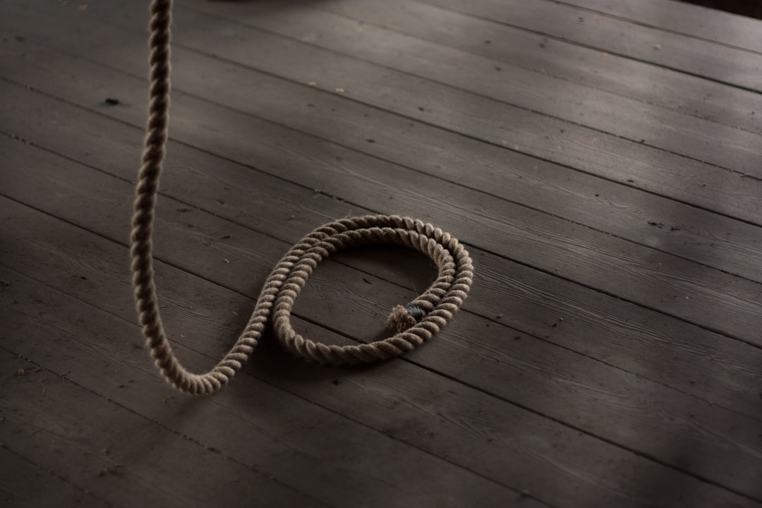 Photo Braided floor lamp